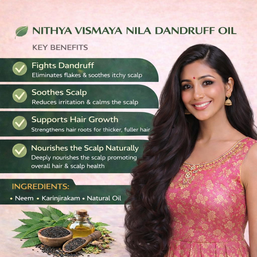 Nithya Vismaya Nila dandruff oil ,200ml