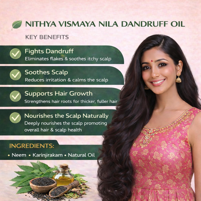 Nithya Vismaya Nila dandruff oil ,200ml