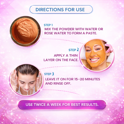 Nithya Vismaya Vegpeel Face Pack , 100gm