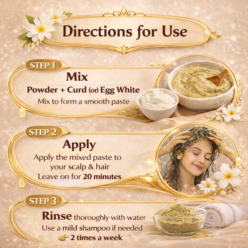 Nithya Vismaya Hair Pack ,100gm