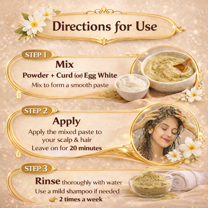 Nithya Vismaya Hair Pack ,100gm