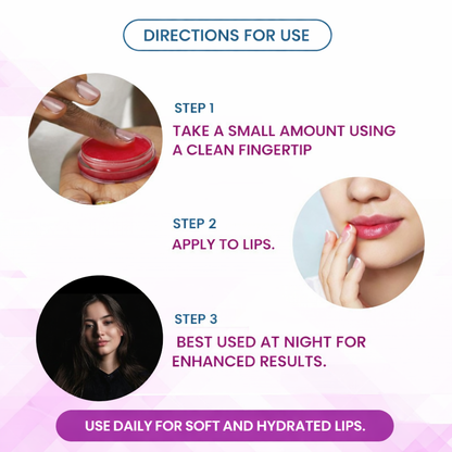 Beetroot lip balm , 10gm