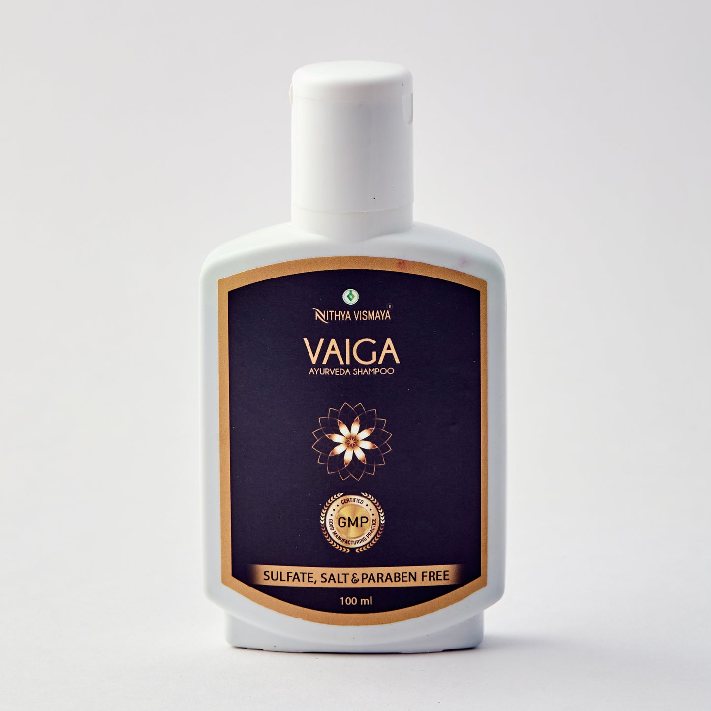 Vaiga Shampoo [Sulfate,Salt,paraben free] ,100ml
